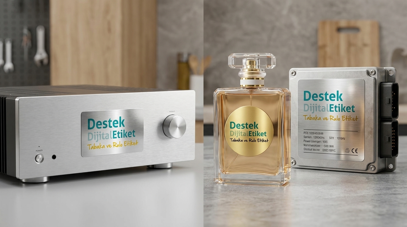 Metalize etiket kullanım alanları